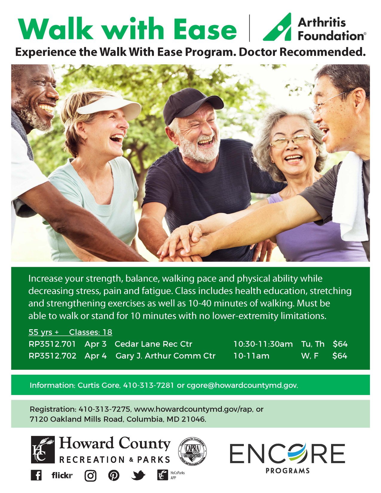 Arthritis Walk with Ease Program